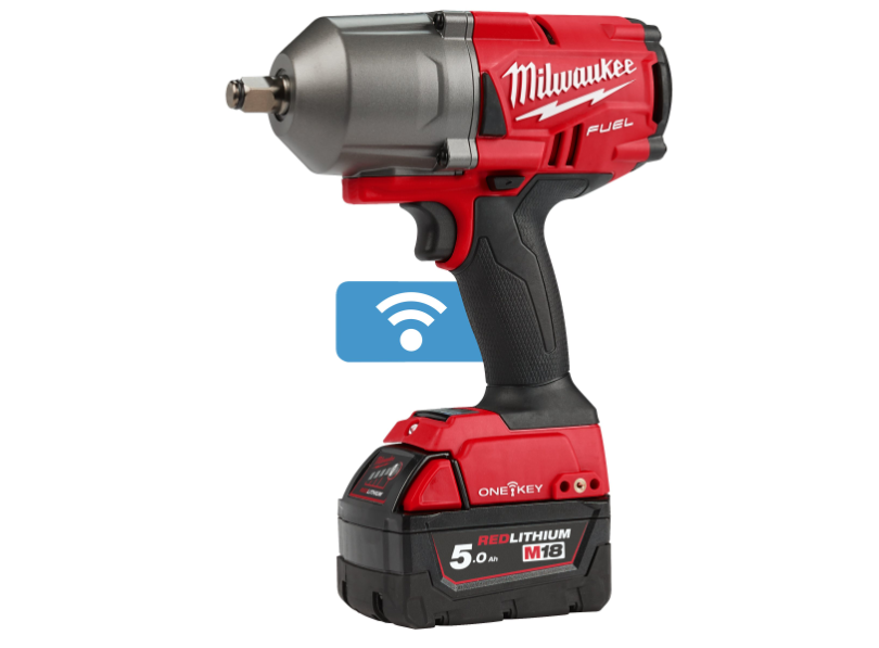 M18 ONE-KEY™ FUEL™ ½″ impact wrench with friction ring COMPLETE SET - M18 ONEFHIWF12-502X