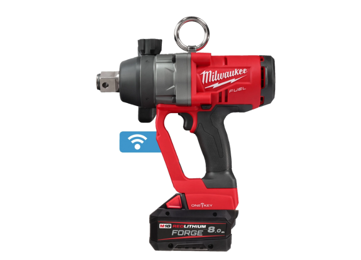 M18 FUEL™ ONE-KEY™ 1″ high torque impact wrench with friction ring COMPLETE SET - M18 ONEFHIWF1-802X