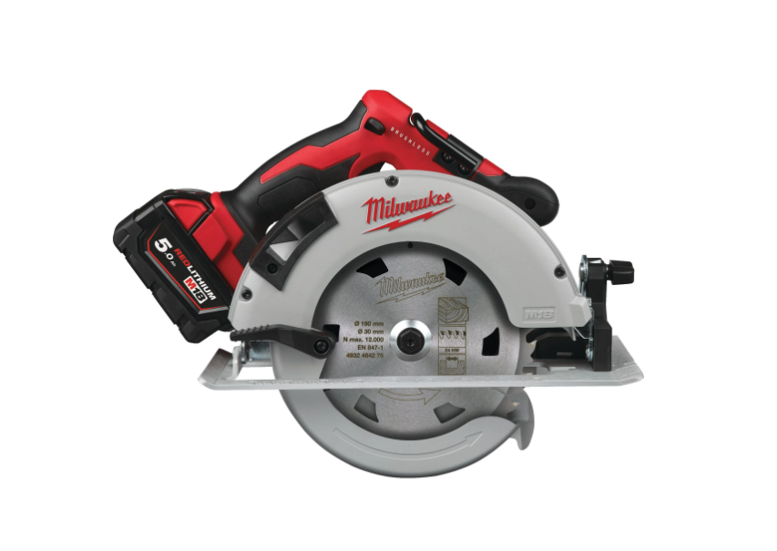 Milwaukee M18™ brushless 66 mm circular saw COMPLETE SET - M18 BLCS66-502X