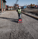 MX FUEL™ plate compactor, 2 x Batteries & fast charger complete set - MXF PC50-122