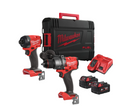 M18 FUEL™ 2 piece POWERPACK inc Drill and Impact Driver, 2x5Ah Batteries, Charger and HD Tool case - M18 FPP2A3-502X