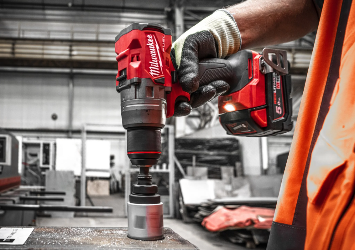 M18 FUEL™ 2 piece POWERPACK inc Drill and Impact Driver, 2x5Ah Batteries, Charger and HD Tool case - M18 FPP2A3-502X