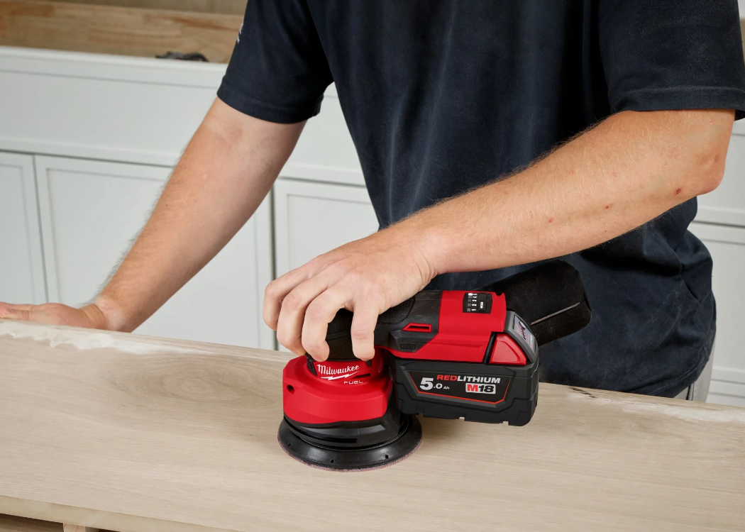 M18 FUEL™ 125 mm random orbit sander COMPLETE SET - M18 FROS125-502X