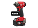 M18 FUEL™ SURGE™ ¼″ Hex hydraulic impact driver COMPLETE SET - M18 FQID-502X