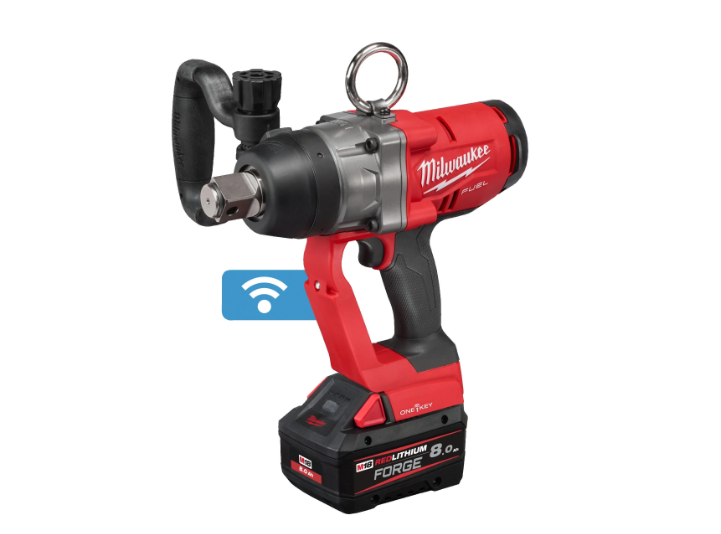 M18 FUEL™ ONE-KEY™ 1″ high torque impact wrench with friction ring COMPLETE SET - M18 ONEFHIWF1-802X