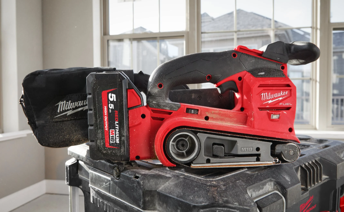 M18 FUEL™ 75 mm belt sander COMPLETE SET - M18 FBTS75-552X