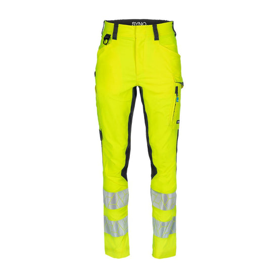 SYNQ® Beaqon - Service trousers, stretch zones, high-vis class 2, yellow/navy or black