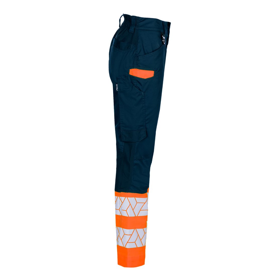 SYNQ® Qlear - Women's service trousers, stretch zones, high-vis class 1