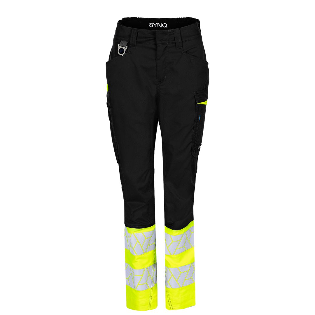 SYNQ® Qlear - Women's service trousers, stretch zones, high-vis class 1