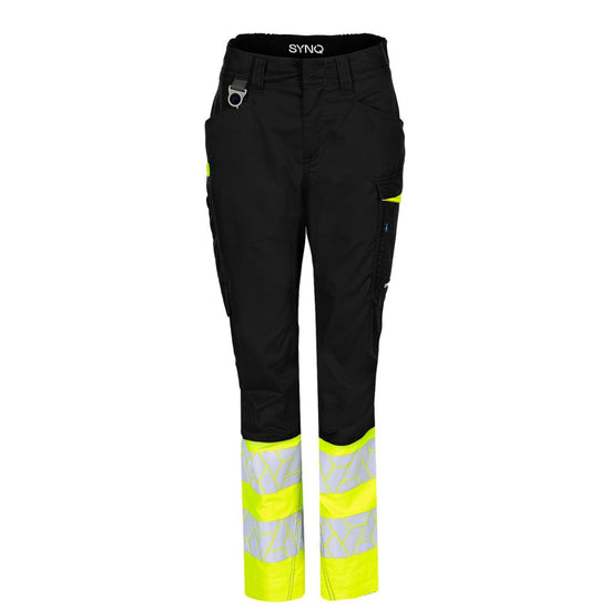 SYNQ® Qlear - Women's service trousers, stretch zones, high-vis class 1