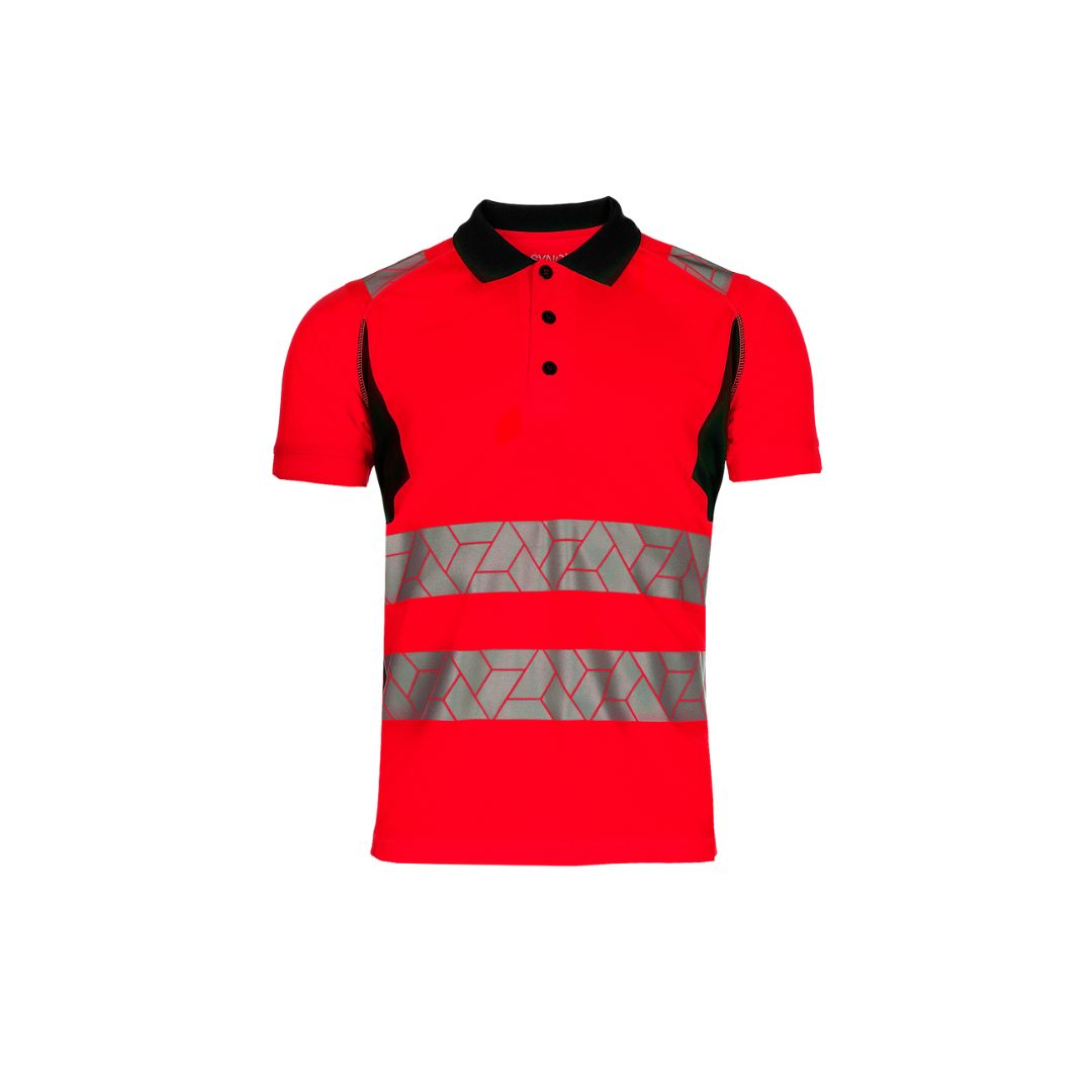 High-vis red/Black / XS
