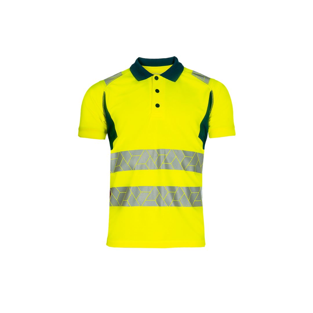 High-vis yellow/Navy blue / XS