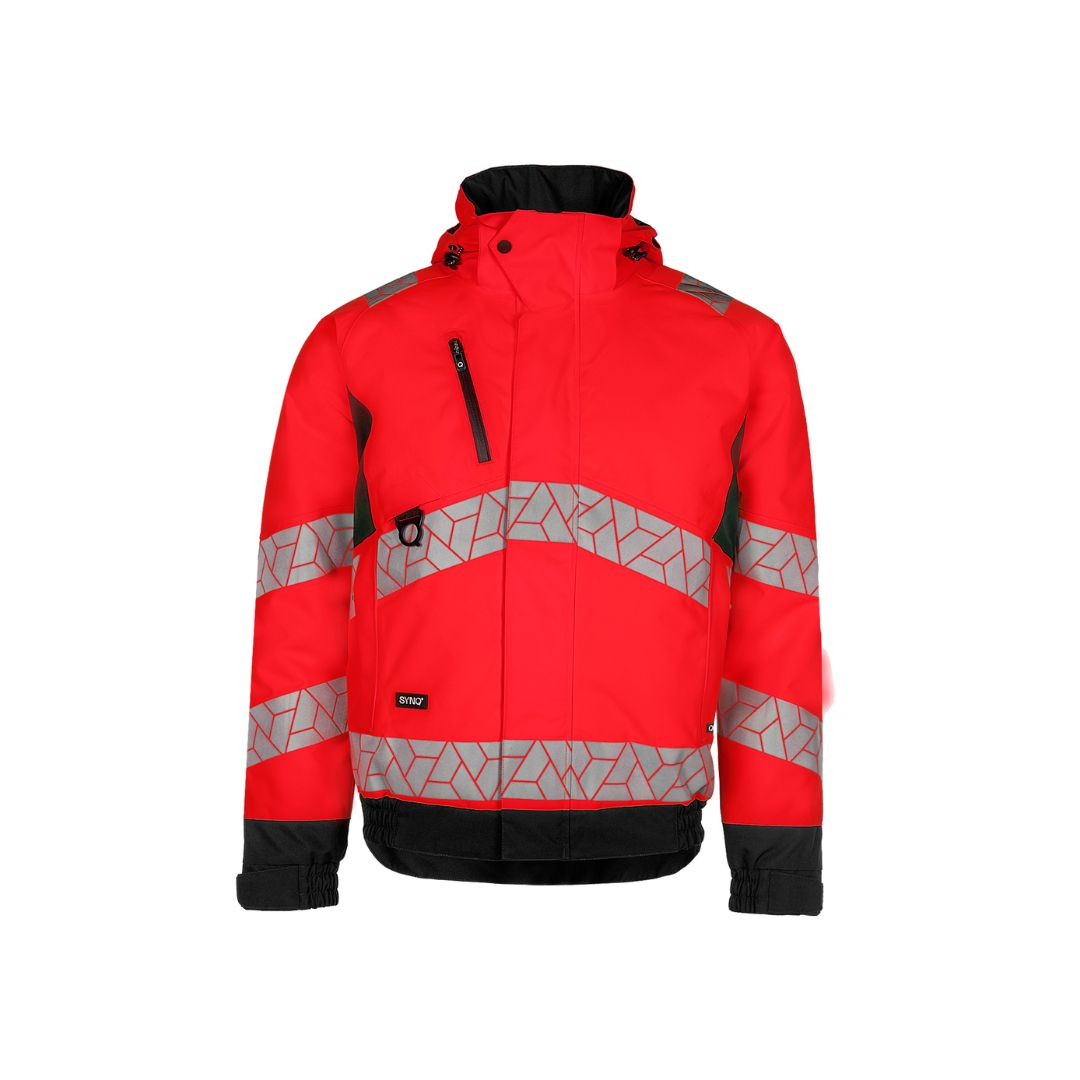 High-vis red/Black / XS