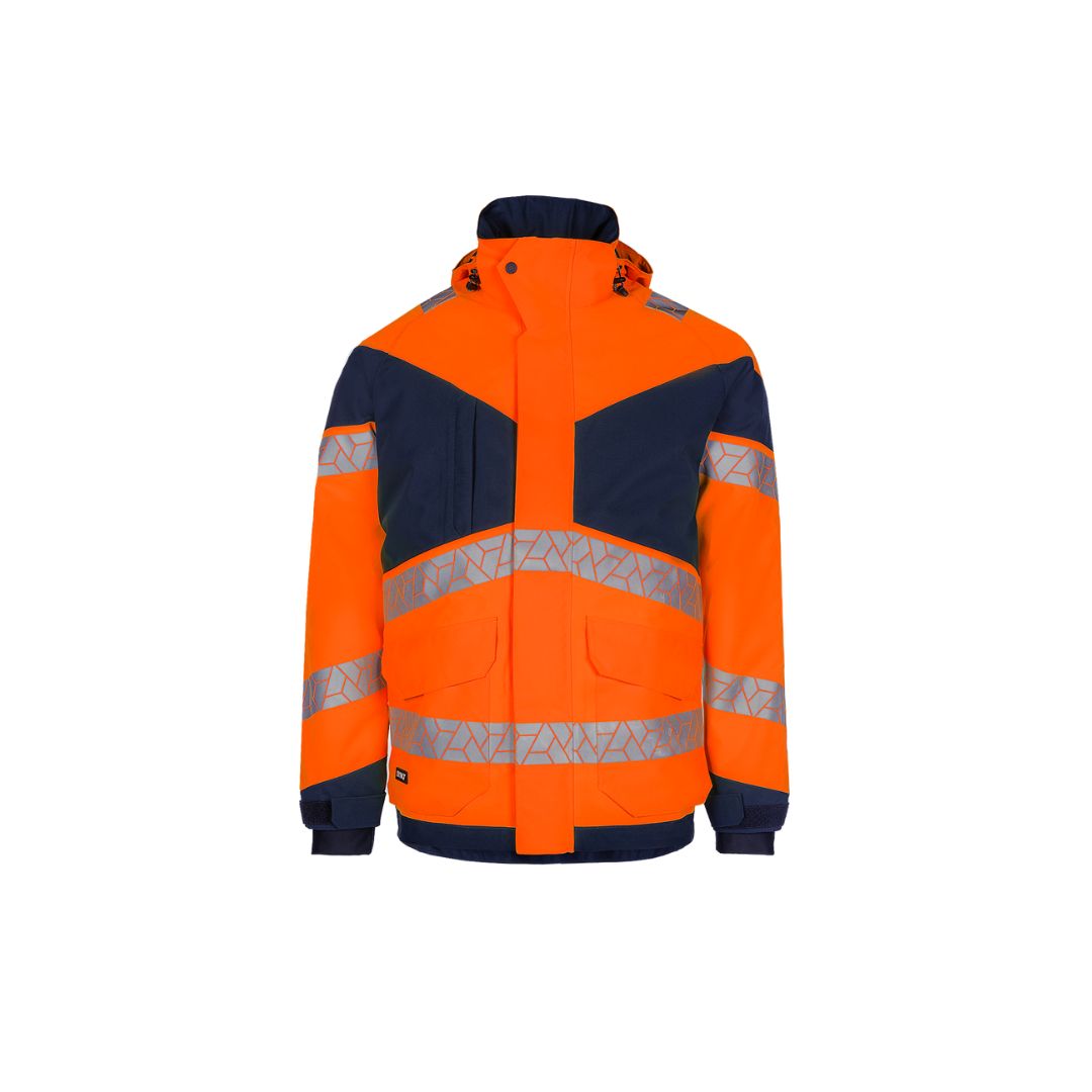 High-vis orange/Navy blue / XS