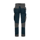 SYNQ® Qrowd Holster pocket trousers, stretch zones- Colours Petrol blue/Black or Navy /Anthracite grey