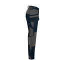 SYNQ® Qrowd Holster pocket trousers, stretch zones- Colours Petrol blue/Black or Navy /Anthracite grey