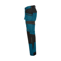 SYNQ® Qrowd Holster pocket trousers, stretch zones- Colours Petrol blue/Black or Navy /Anthracite grey