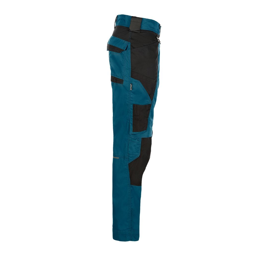 SYNQ® Keeper Knee pocket trousers - Colours Navy blue/Anthracite grey or Petrol blue/Black