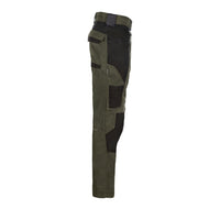 SYNQ® Keeper Knee pocket trousers - Colours Khaki green/Black or Red/Black