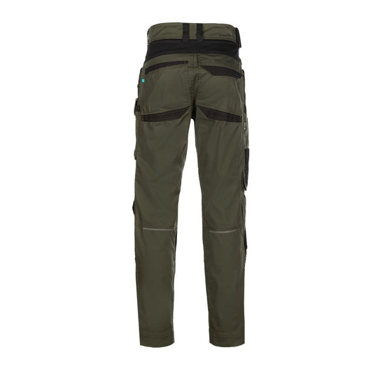 SYNQ® Keeper Knee pocket trousers - Colours Khaki green/Black or Red/Black