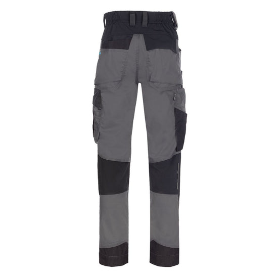 SYNQ® Sqoot Knee pocket trousers, stretch zones - Colours Black or Anthracite grey/Black