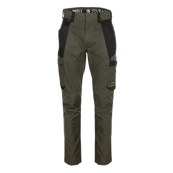 SYNQ® Smasher Service trousers - Colours Khaki green/Black or Red/Black
