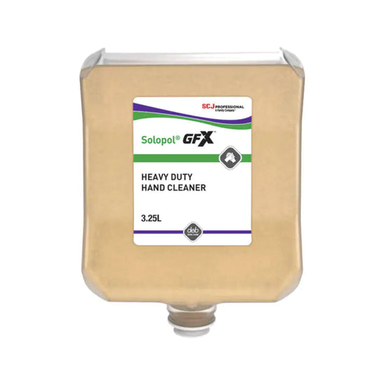 SOLOPOL® GFX™ 3.25L Heavy Duty, Solvent-Free PowerFOAM Hand Cleaner x 4off & Dispenser